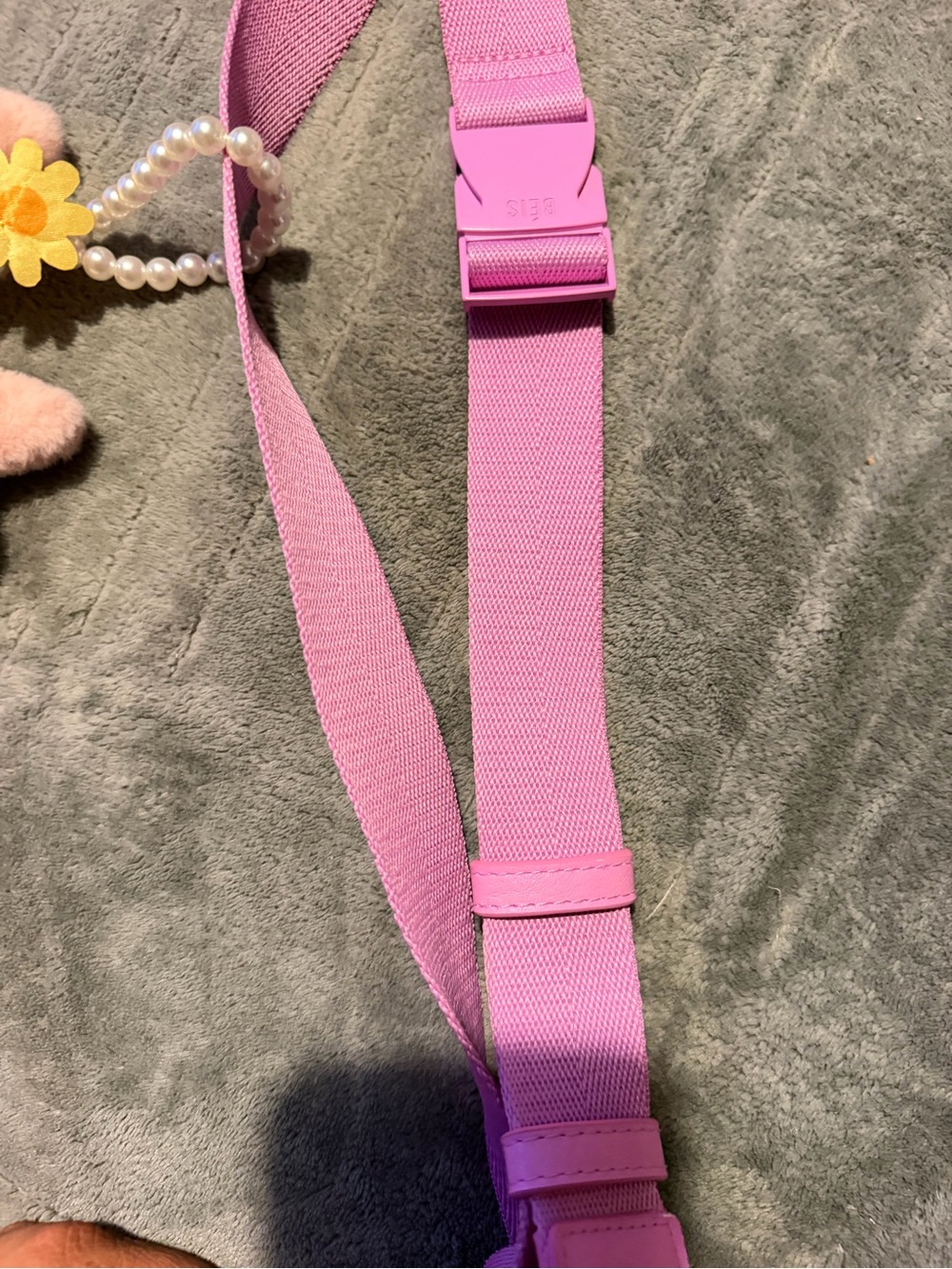 BEIS 2025 Stagecoach Edition Sport Sling Bag Pink Nylon Crossbody - Picture 10 of 16